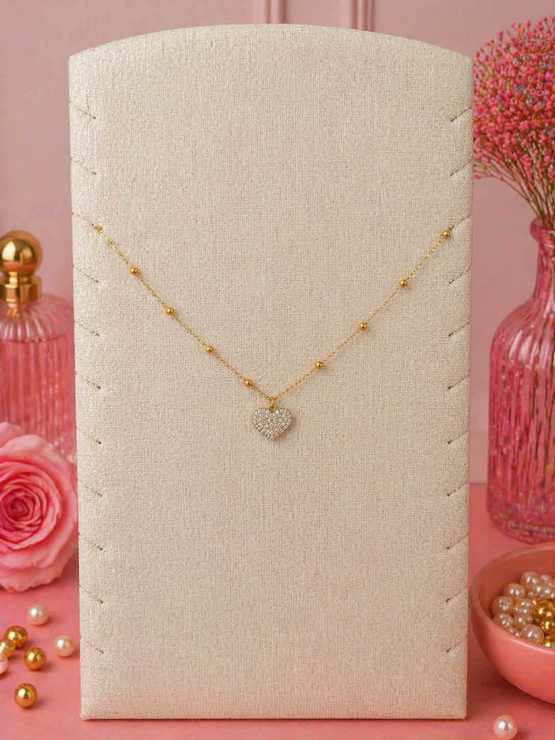 Collier Amour Elégance - Collection Lumière d'or