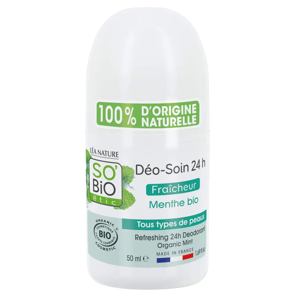 Déo-soin fraîcheur, Menthe