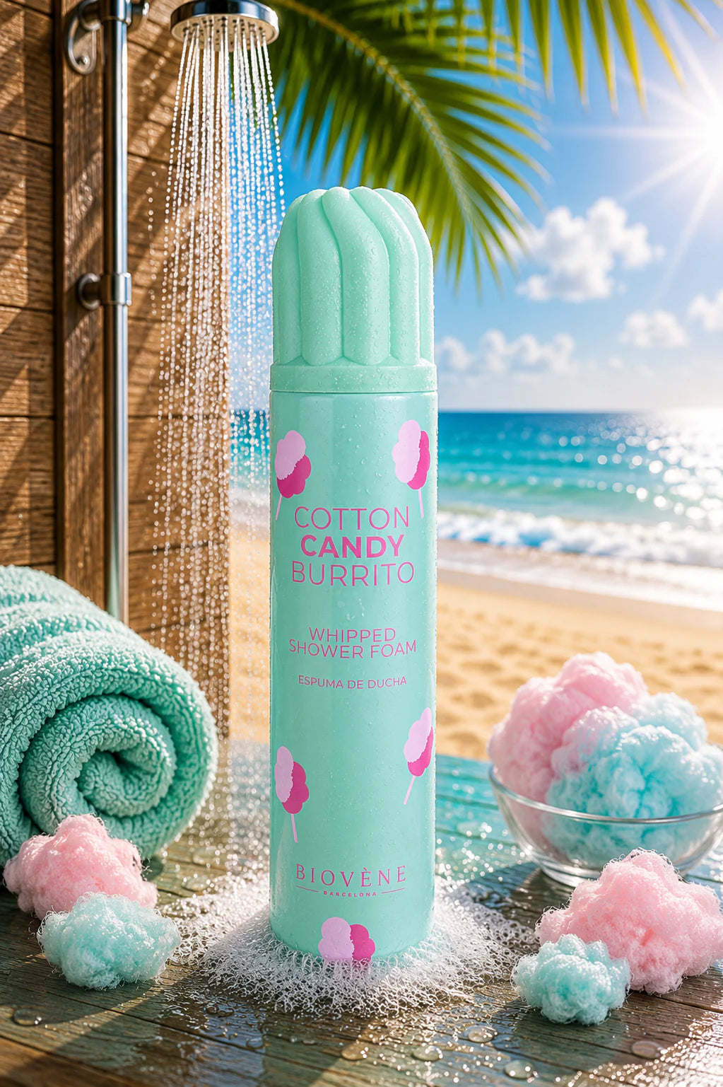 Mousse de Douche Fouettée Cotton Candy Burrito