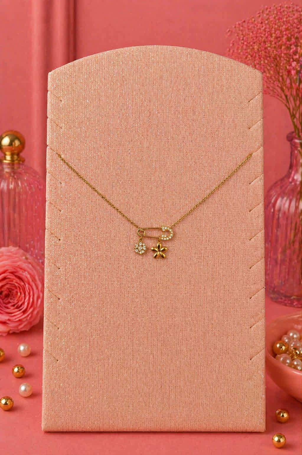 Collier Bloom Doré - Collection Lumière d'or