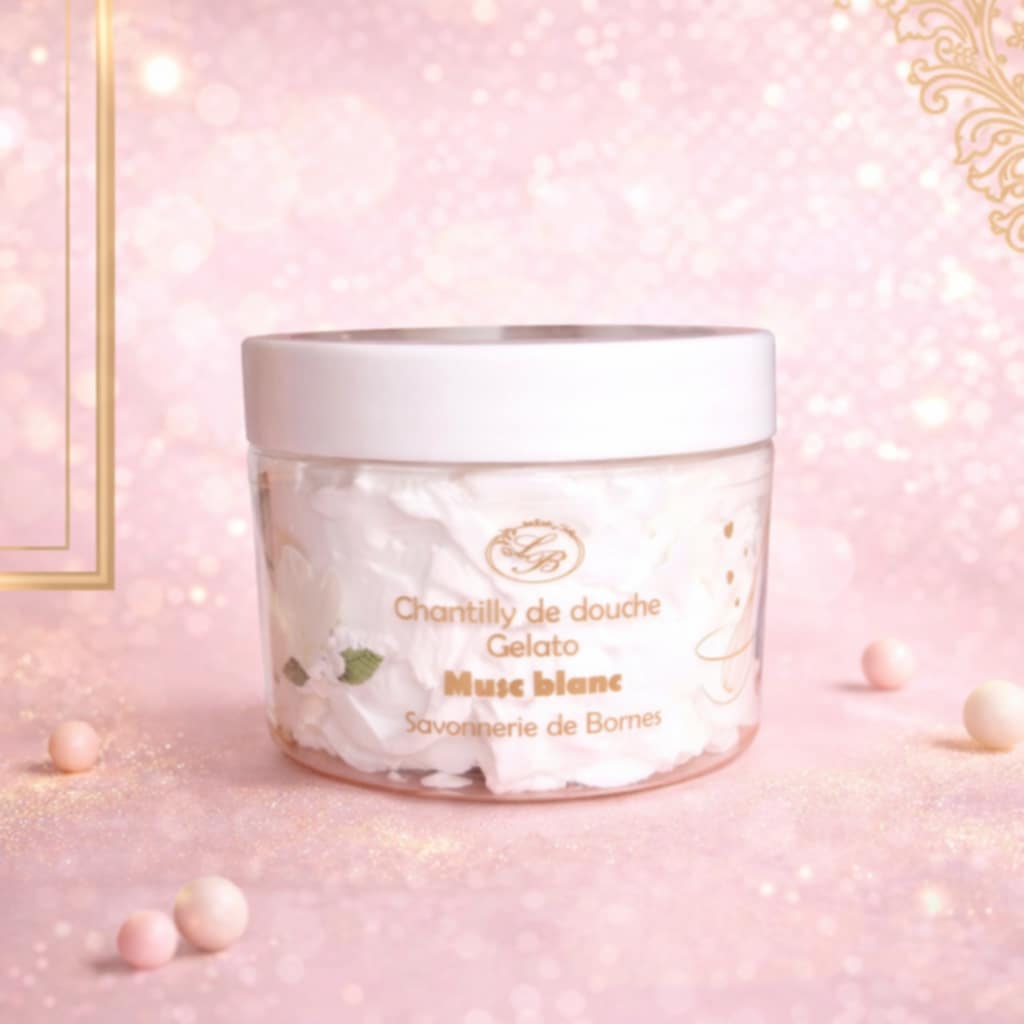 🤍 Chantilly de Douche – Musc Blanc (100g)