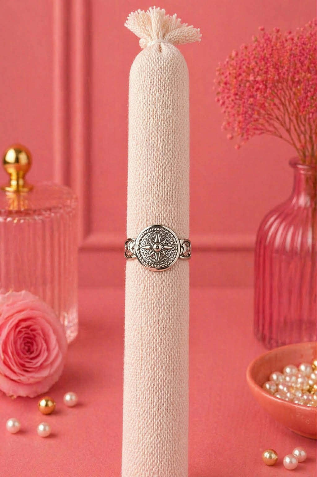 Bague Etoile Guidante - Collection Eclat Argenté
