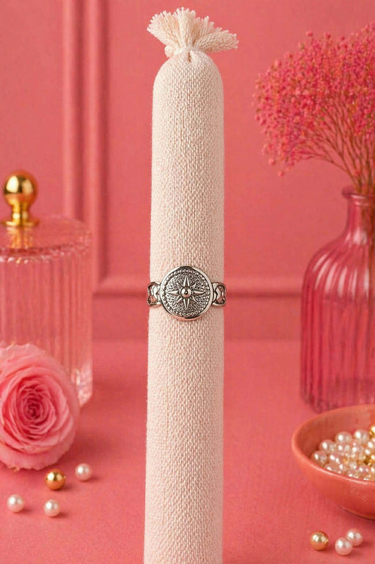 Bague Etoile Guidante - Collection Eclat Argenté