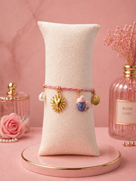 Bracelet Coeur Soleil - Collection Riviera