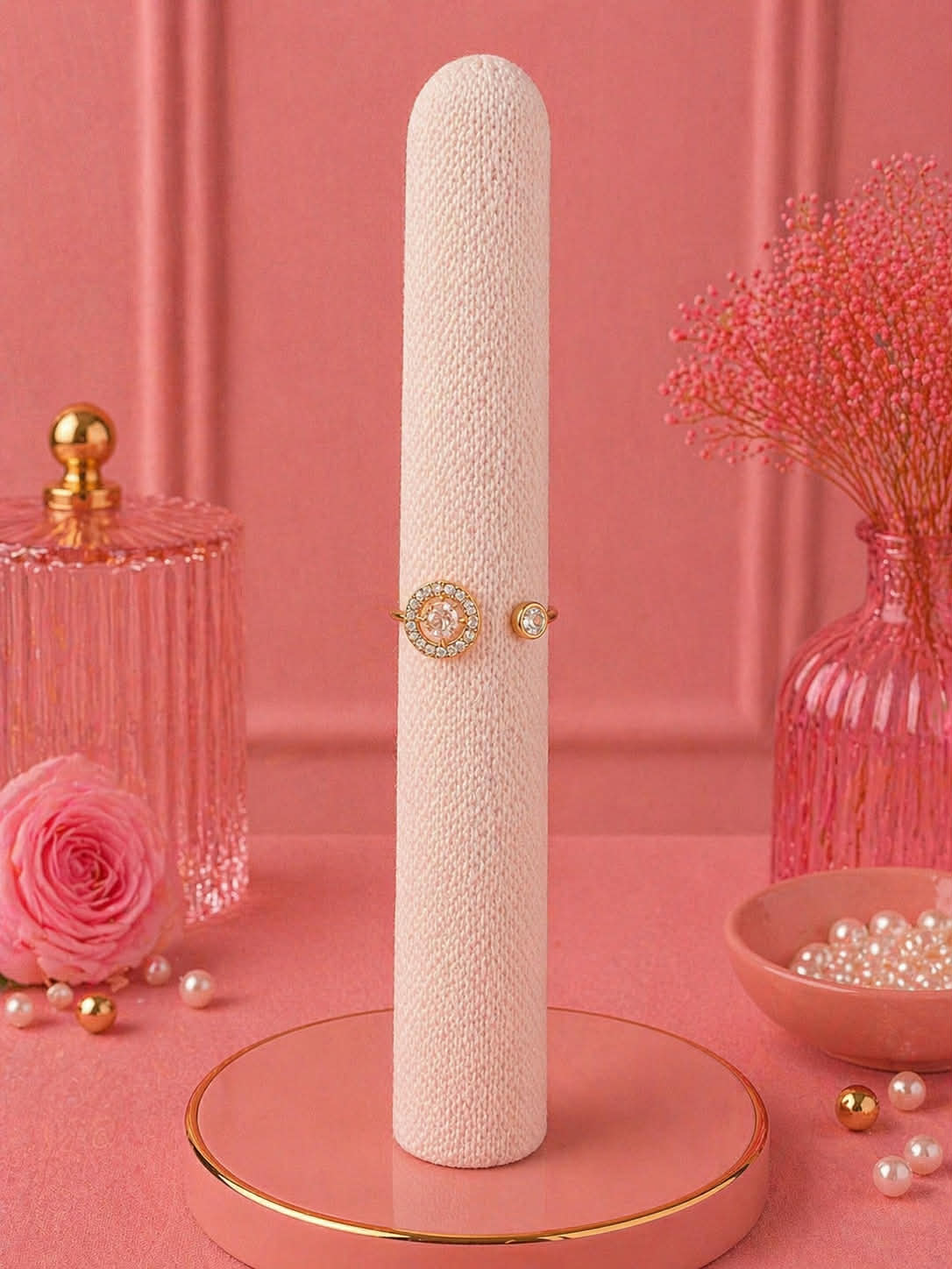 Bague Halo Lumineux - Collection Eclat Doré