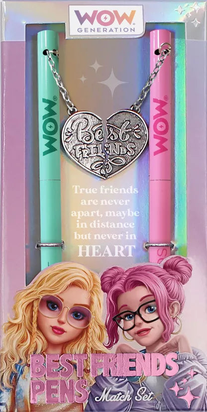 Jeu de 2 Stylos BFF