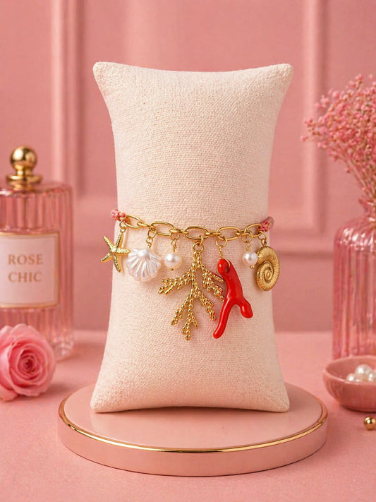Bracelet Corail - Collection Riviera