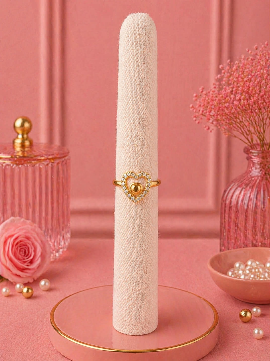 Bague Coeur Eclat - Collection Eclat Doré