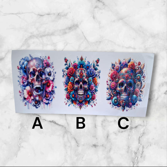 Crâne Floral