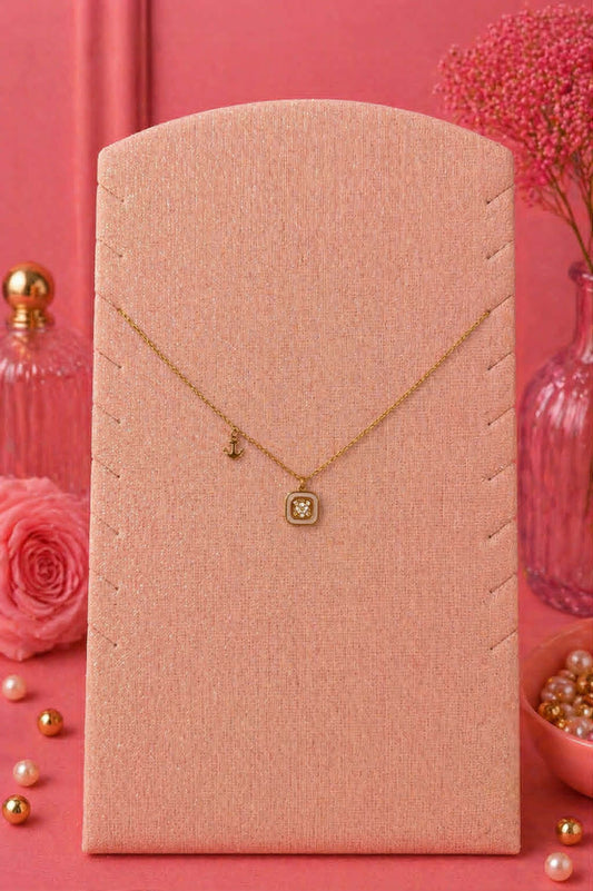 Collier Ancre d'or - Collection Lumière d'or