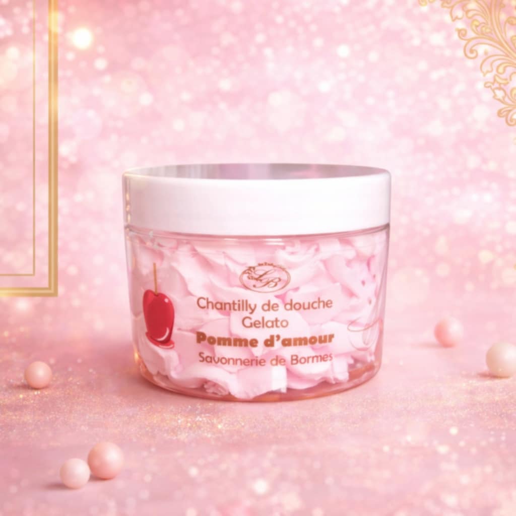 🍎 Chantilly de Douche – Pomme d’Amour (100g)