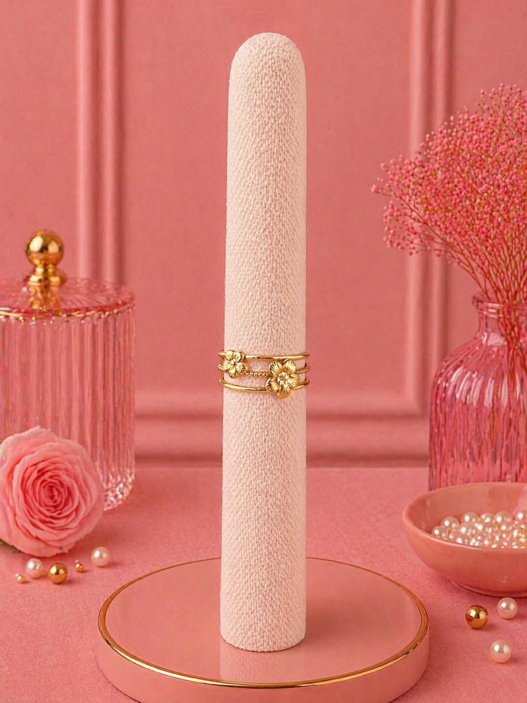 Bague Douce Fleur - Collection Eclat Doré