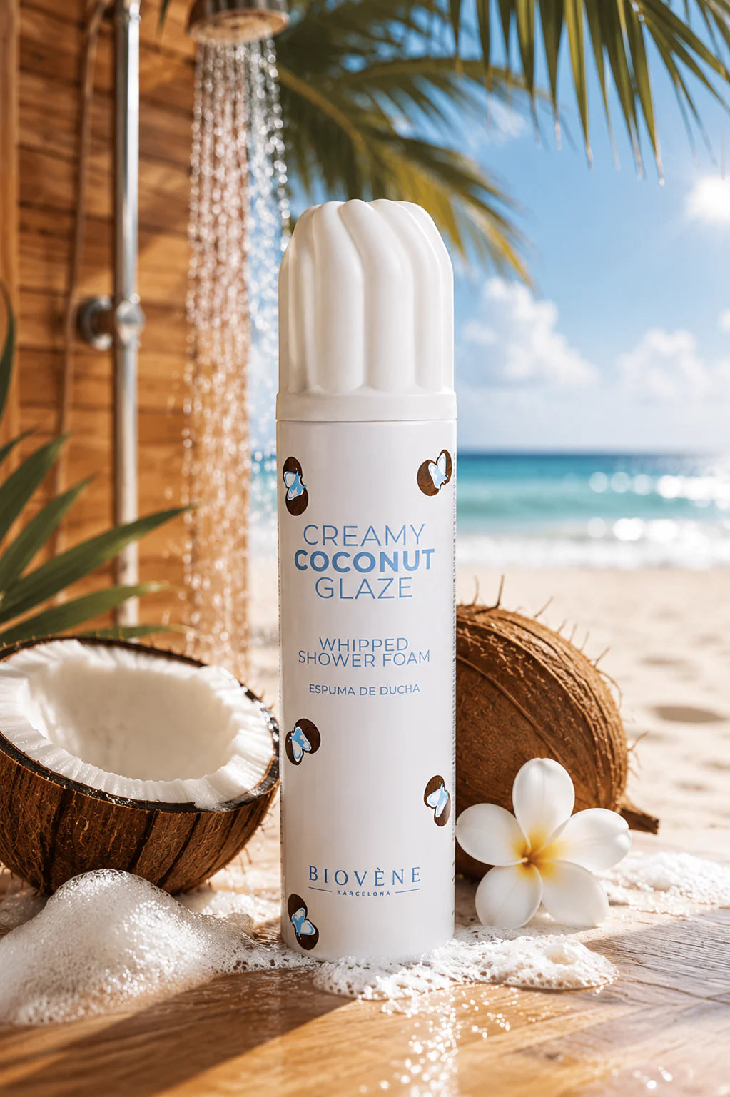 Mousse de Douche Fouettée Creamy Coconut Glaze