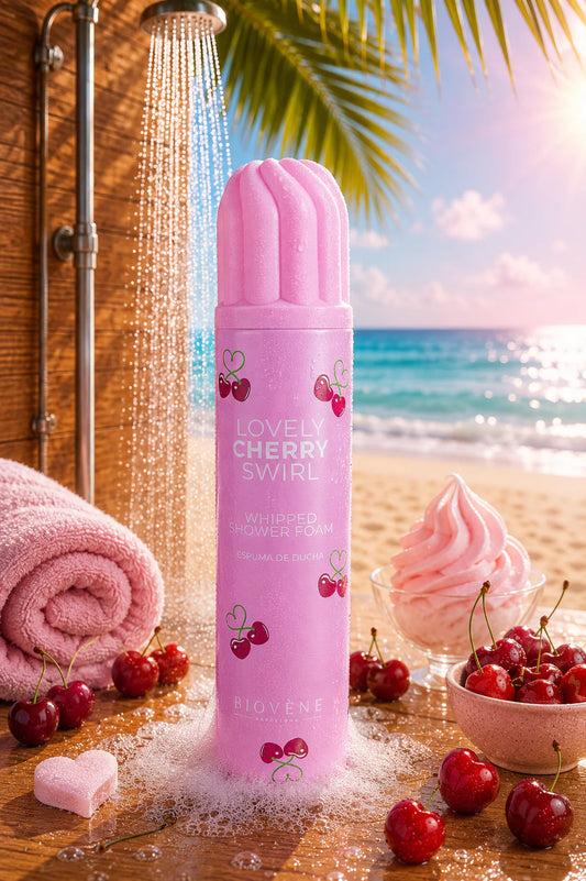 Mousse de Douche Fouettée Lovely Cherry Swirl