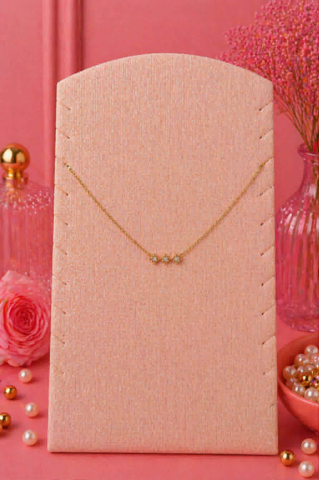Collier Trio Eclat - Collection Lumière d'or