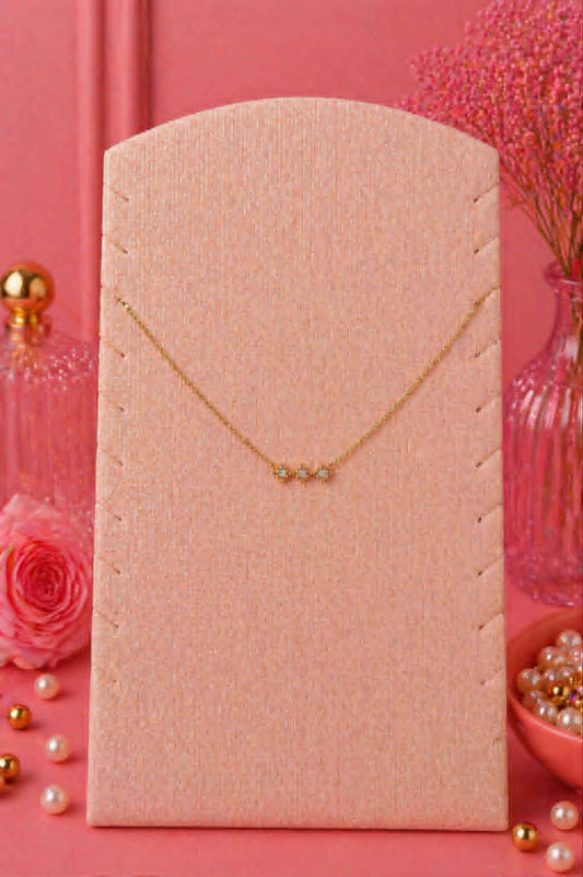 Collier Trio Eclat - Collection Lumière d'or