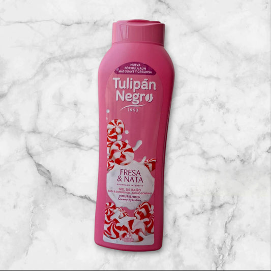 Gel douche fraise vanille