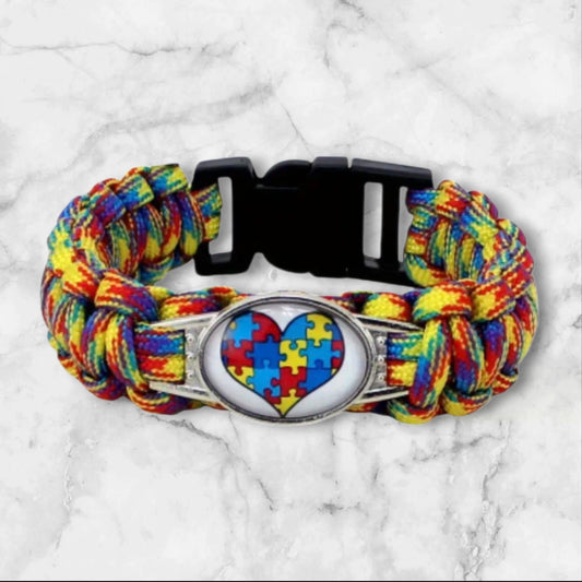 Bracelet Coeur ( Autisme )