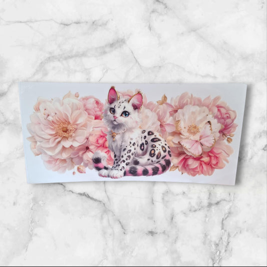 Chat Rose Léopard