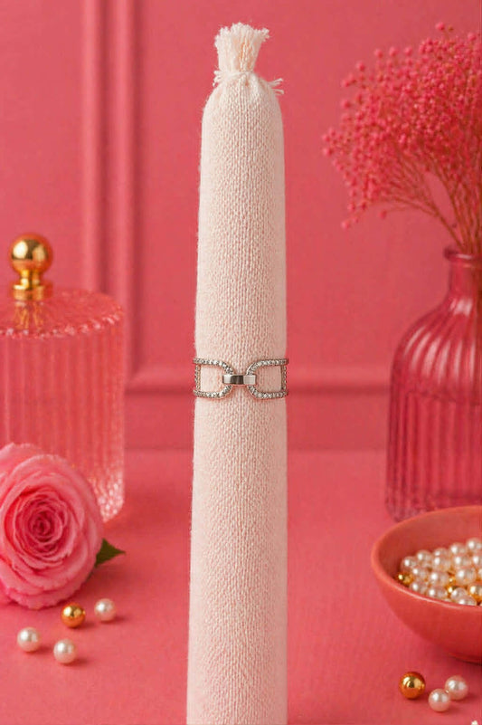 Bague Noeud Précieux - Collection Eclat Argenté