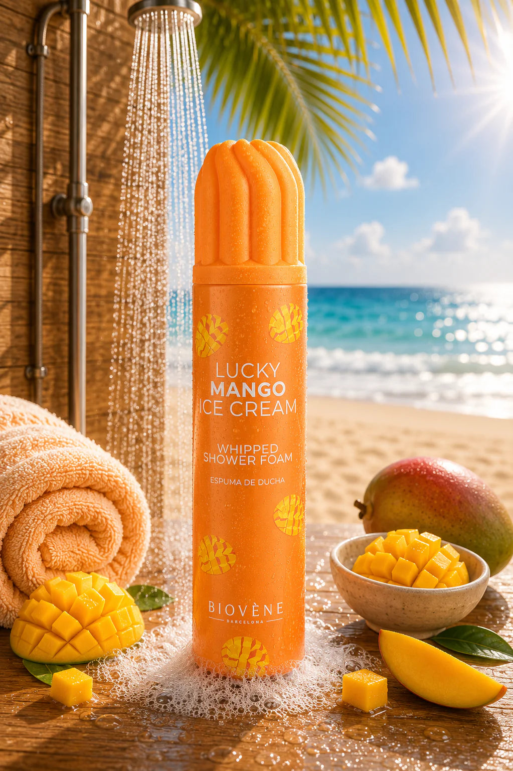 Mousse de Douche Fouettée Lucky Mango Ice Cream