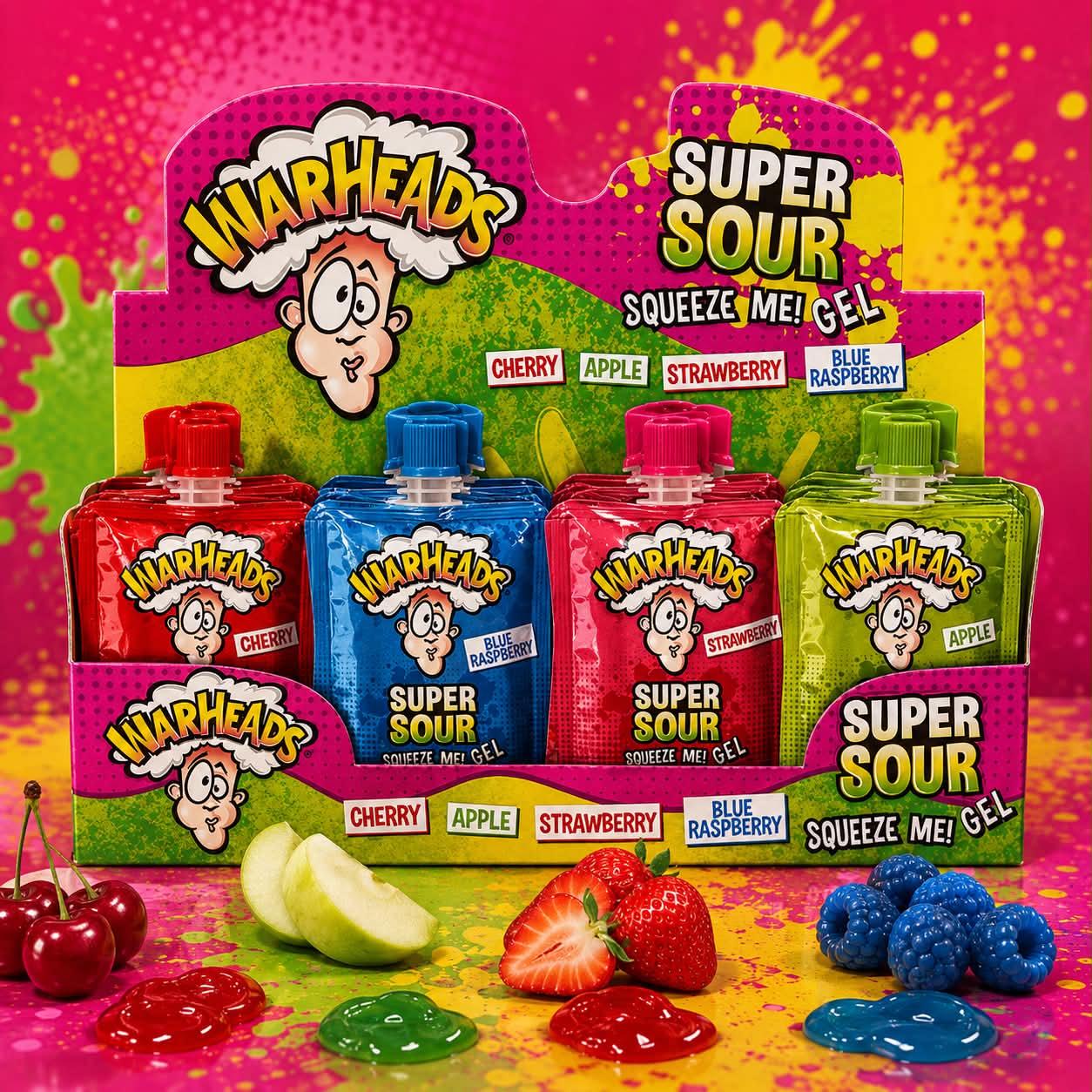 Confiserie Gel Liquide Warheads