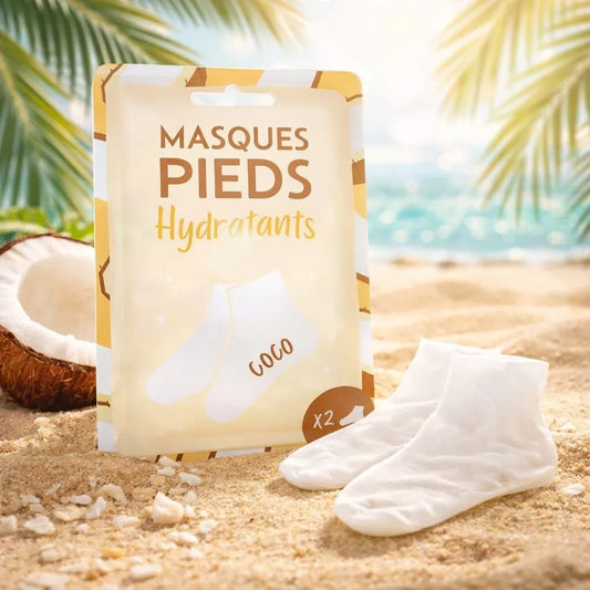 Masque hydratant pieds - Senteur Coco