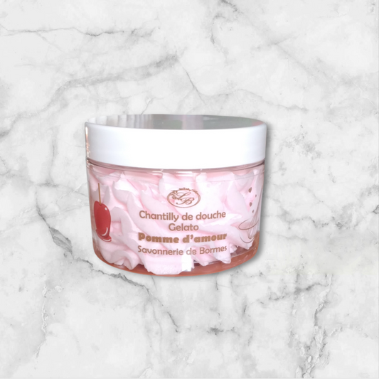 🍎 Chantilly de Douche – Pomme d’Amour (100g)