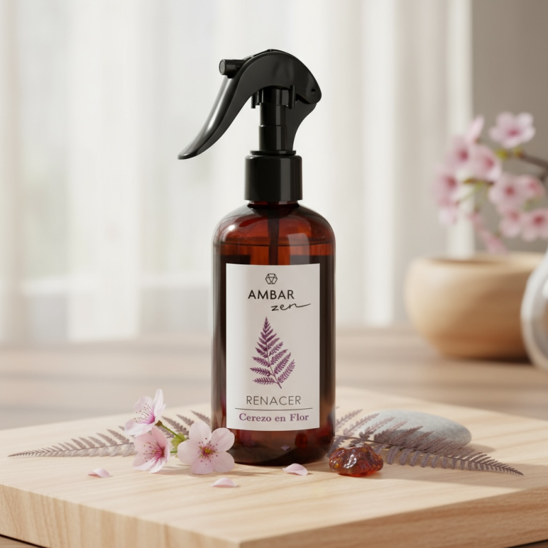 SPRAY D'AMBIANCE ET VOITURE ZEN FLEUR DE CERISIER