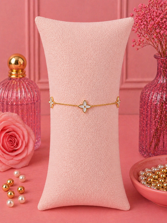 Bracelet Camélia - Collection Perla Lumière